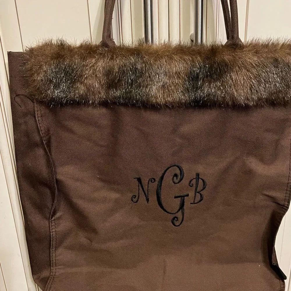 NGB fur top HandBag
